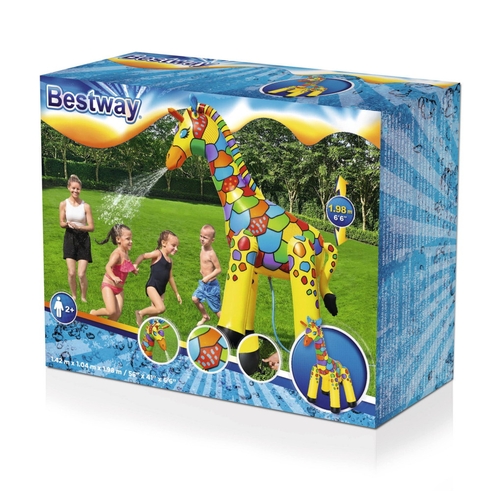 Water spraying Giraffe 142 x 104 x 198 cm