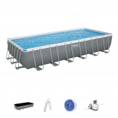 Bestway Power Steel Pool Set 732 X 366 X 132 CM Bestway Power Steel Pool Set 732 X 366 X 132 CM