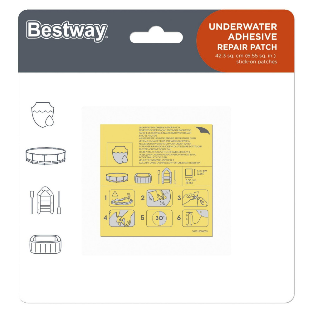 Underwater Adhesive Repair Patch