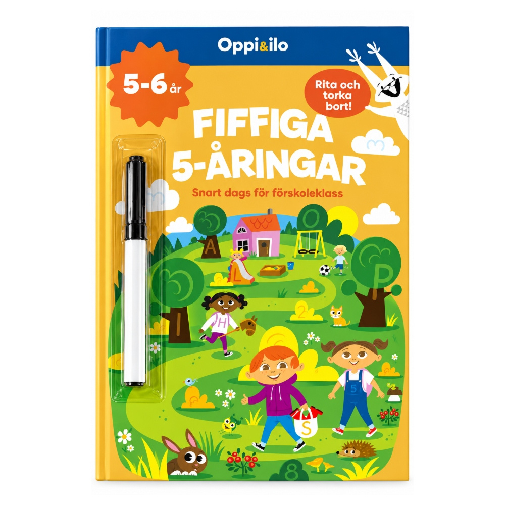 Puuhakirja 5-vuotiaille 