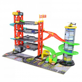 Dickie Toys - Pysäköintihalli, jossa 4 autoa Dickie Toys - Pysäköintihalli, jossa 4 autoa