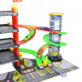 Dickie Toys - Pysäköintihalli, jossa 4 autoa Dickie Toys - Pysäköintihalli, jossa 4 autoa