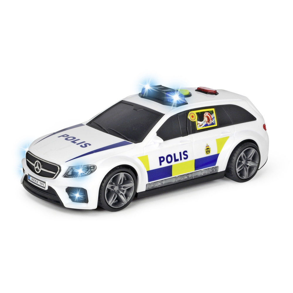 Dickie Toys - ruotsalainen Mercedes-AMG E43 poliisiauto