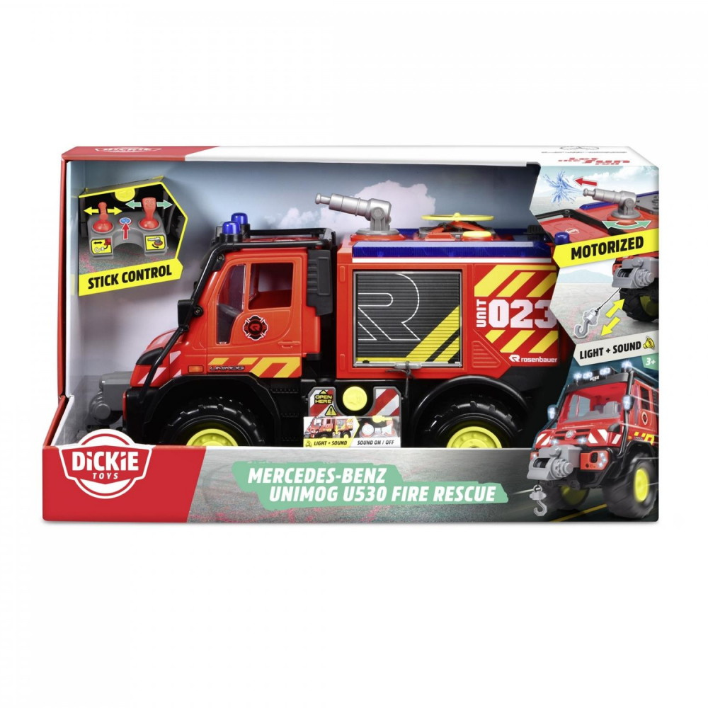 Dickie Toys - Mercedes Benz Unimog U530 paloauto