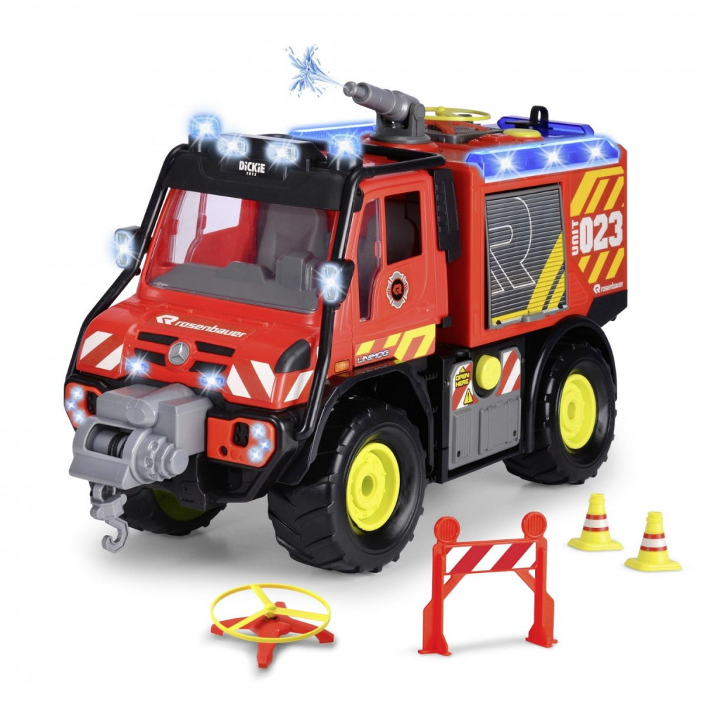 Dickie Toys - Mercedes Benz Unimog U530 paloauto