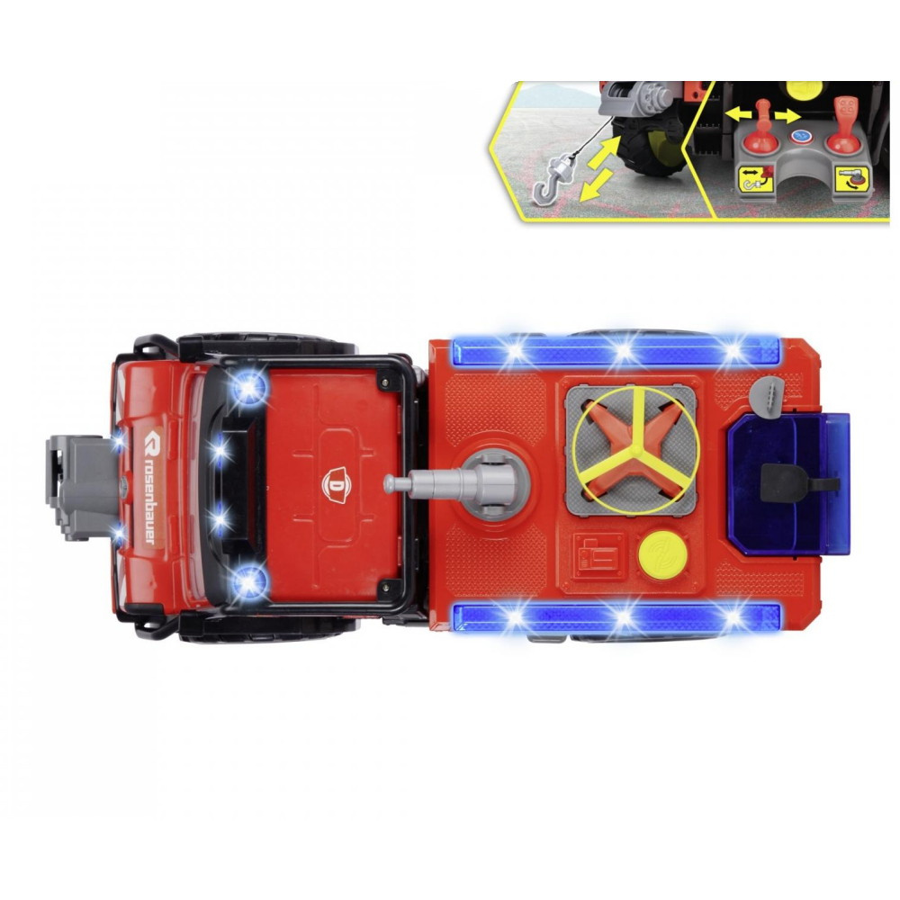 Dickie Toys - Mercedes Benz Unimog U530 paloauto