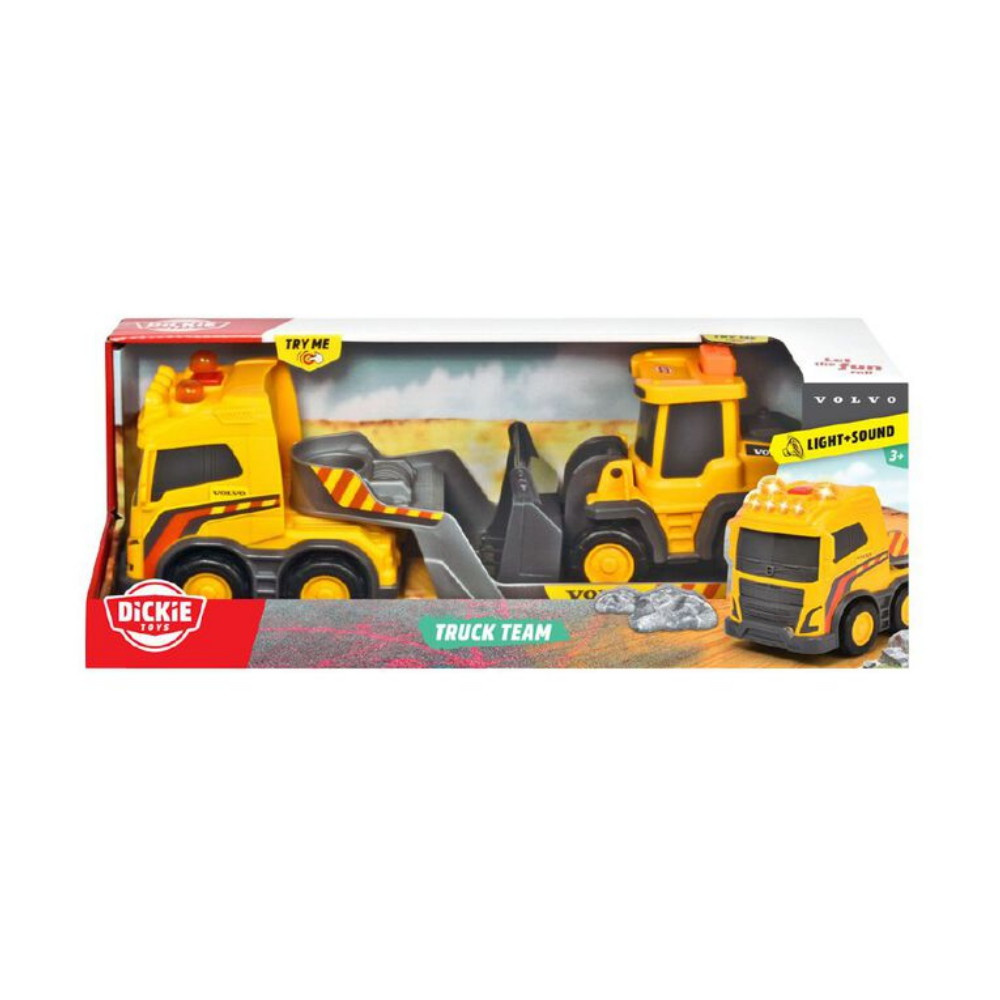 Volvo Truck with Wheel Loader