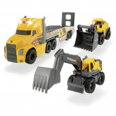 Mack/Volvo Long hauler with Construction vehicles Mack/Volvo Long hauler with Construction vehicles