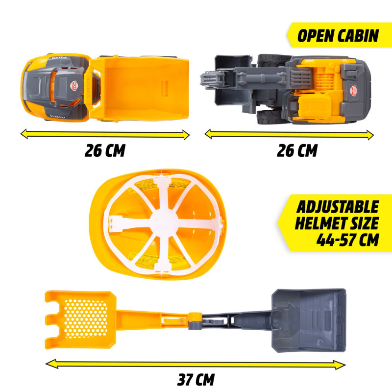 Dickie Toys Volvo Construction leikkisetti