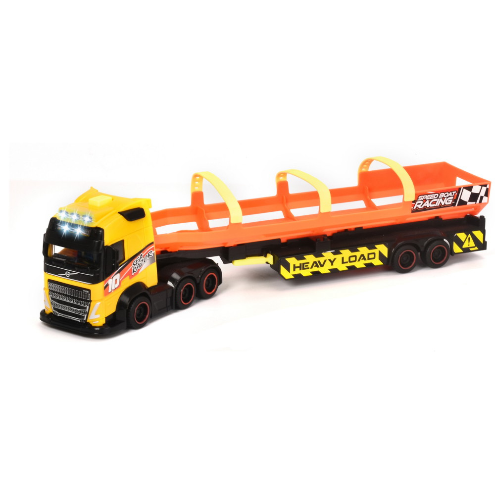 Volvo Truck with Trailer + Boat