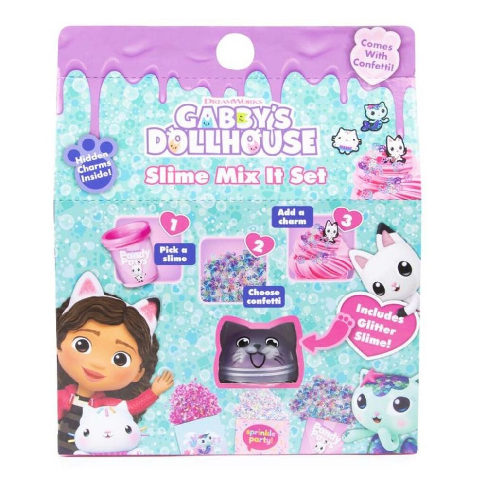 Gabby's Dollhouse - Slime Mix It Set
