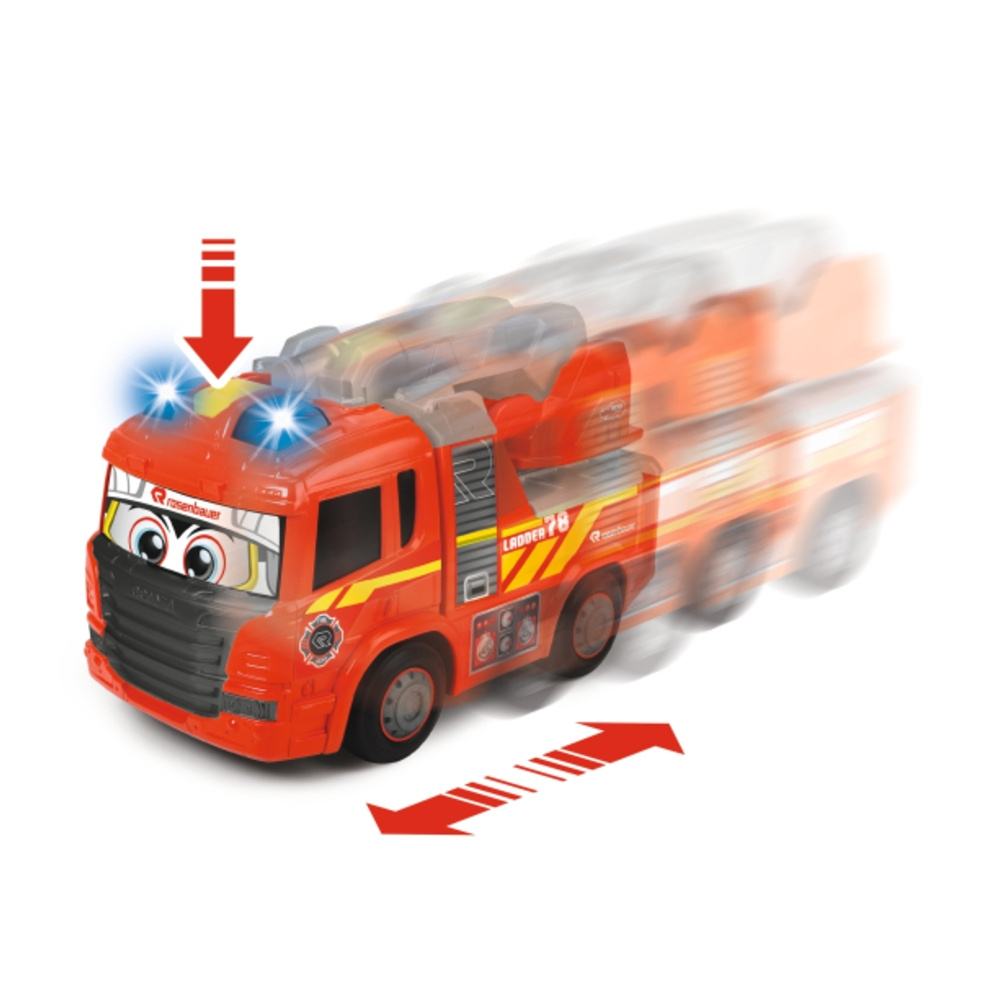 ABC Palopaloauto Ferdy Fire Punainen 