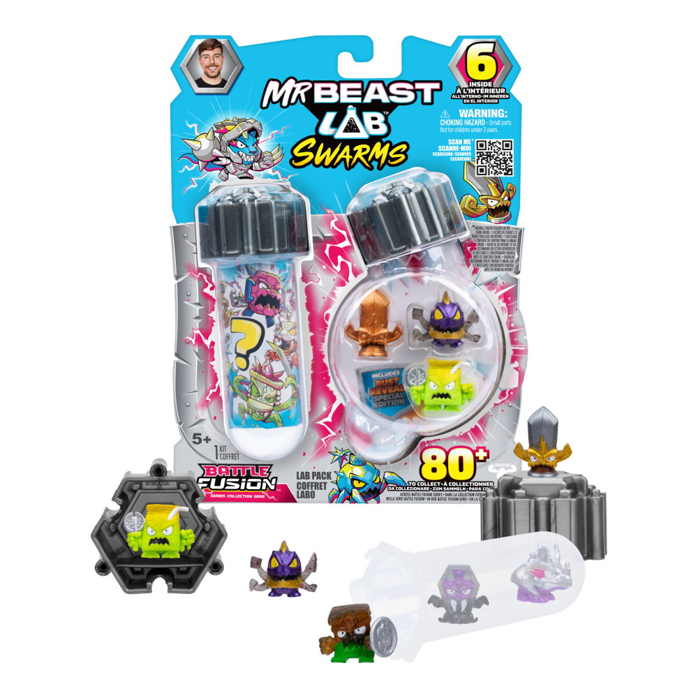 Mr.Beast Lab Swarms Battle Fusion 6 Pk