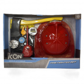 ICON - Palomiehen setti, jossa kypärä ja kirves ICON - Palomiehen setti, jossa kypärä ja kirves