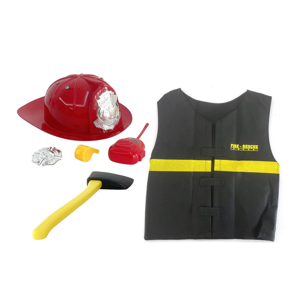 ICON - Palomiehen setti, jossa kypärä ja kirves