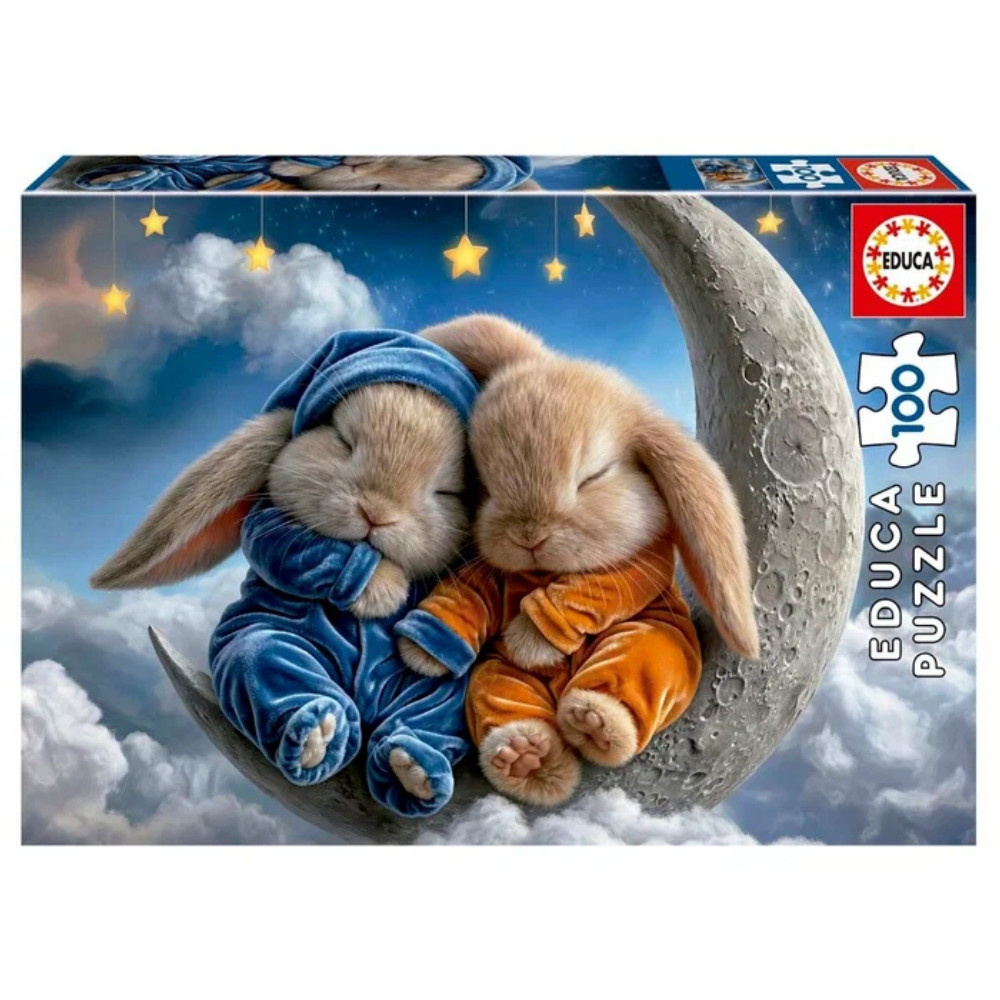Educa Puzzle: Bunny Dreams 100