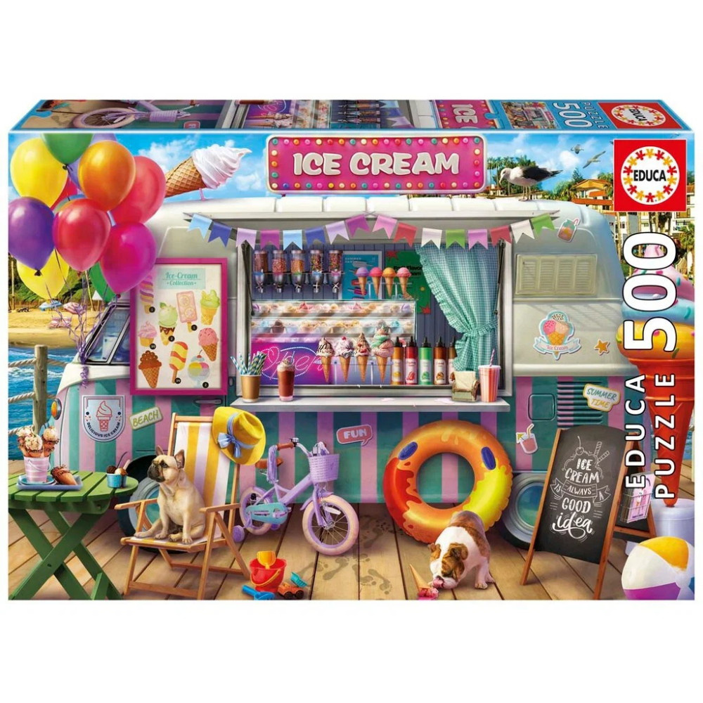 Educa Puzzle: Ice Cream Van 500