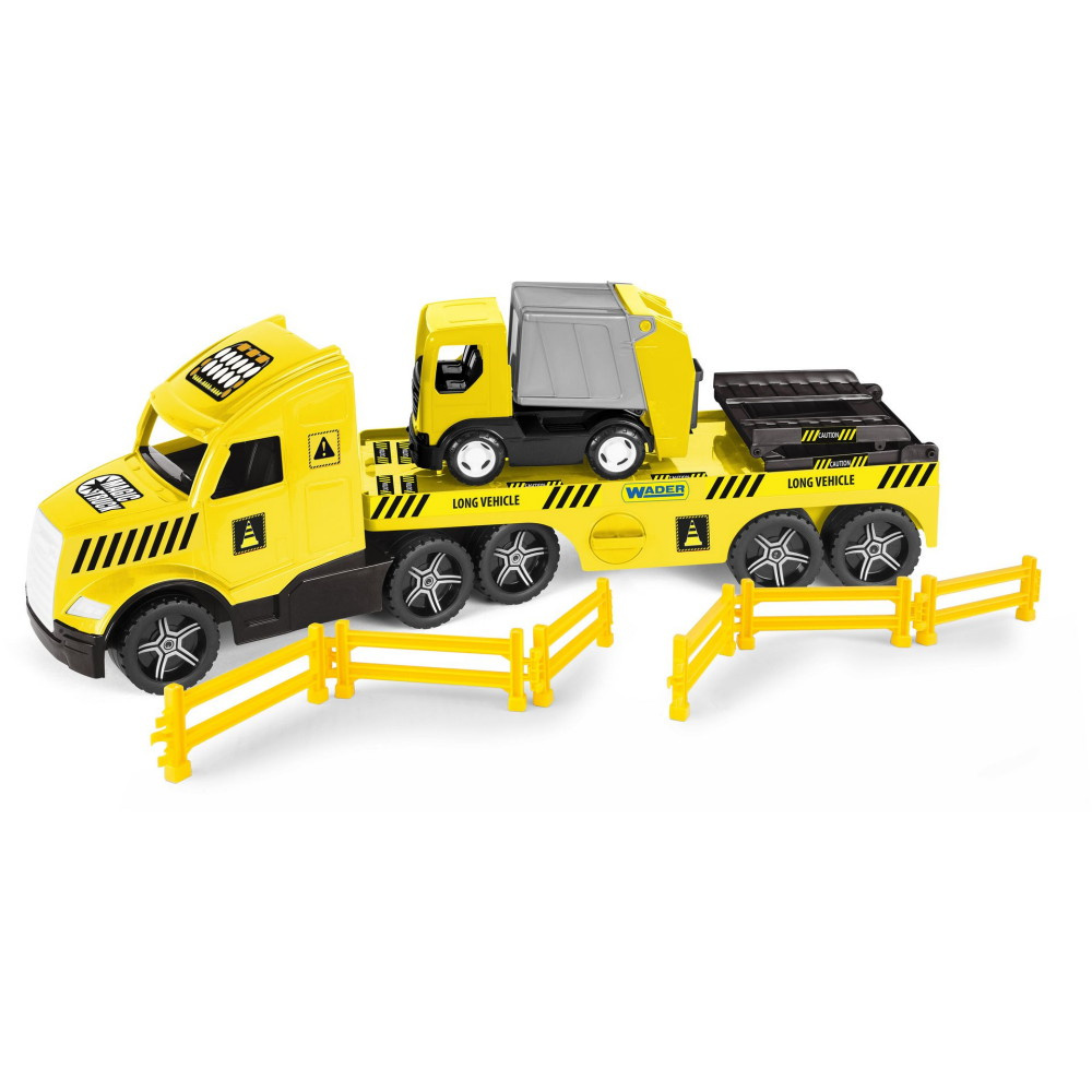 Wader Magic Truck Technic Lava-auto Ja Jäteauto