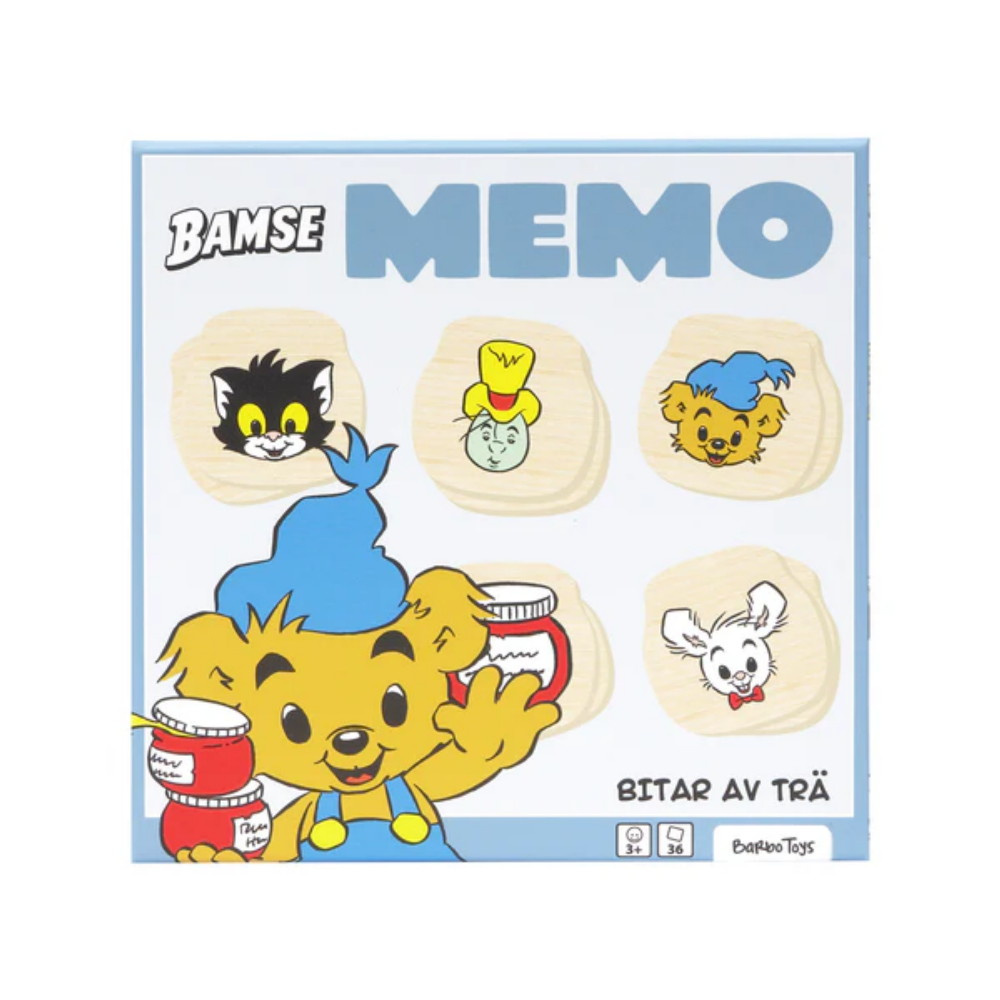 Bamse -  Wooden Memo 