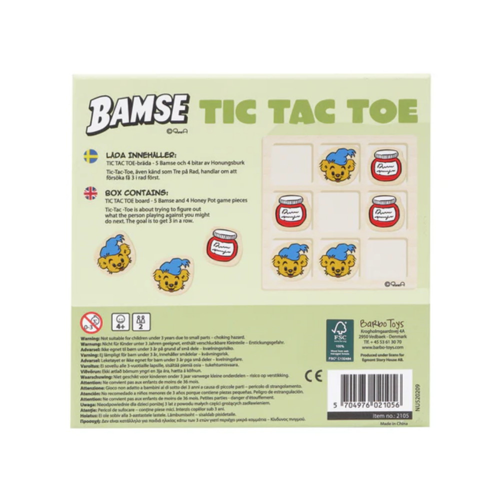 Bamse - Tic Tac Toe