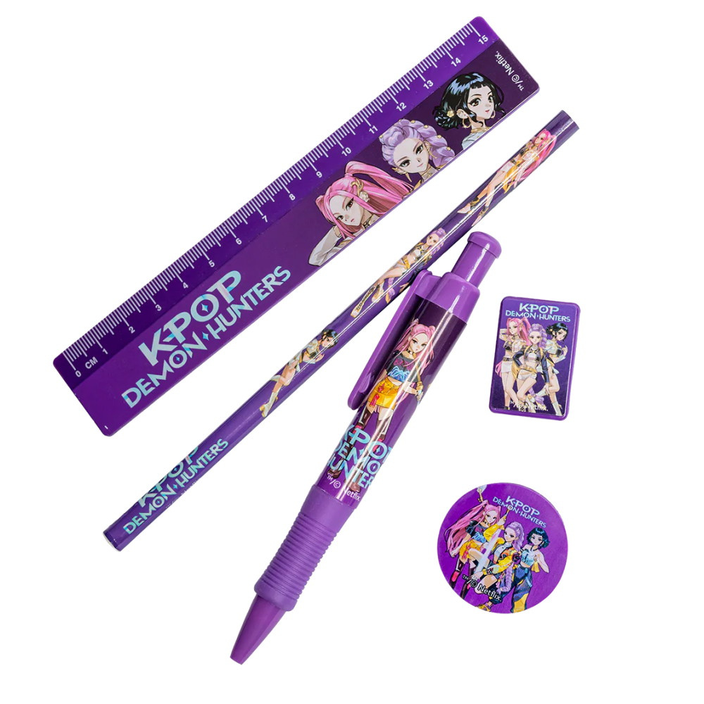 KPop Demon Hunters Stationary Set 5 osaa