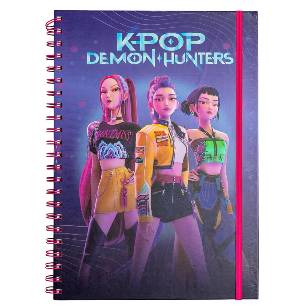 KPop Demon Hunters - A4 Muistikirja