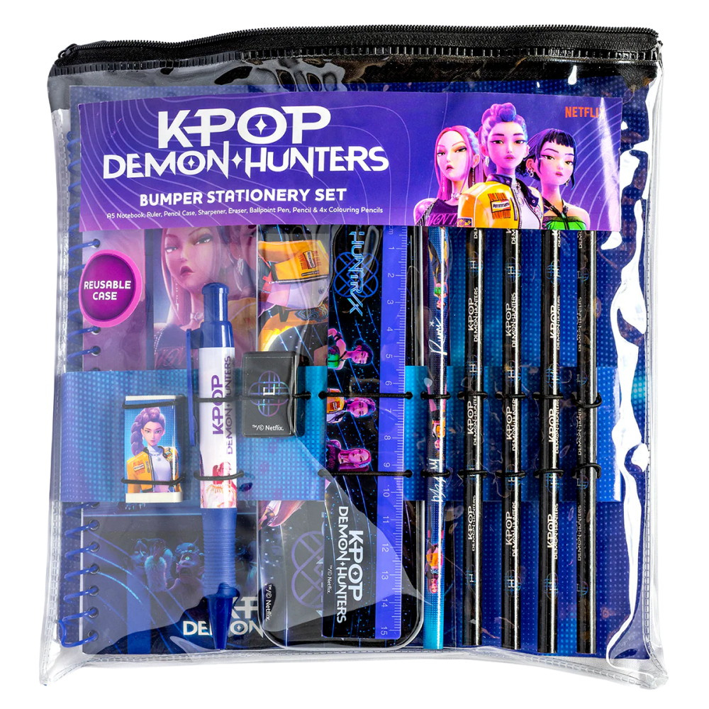 KPop Demon Hunters - Bumper Stationary Set 12 osaa