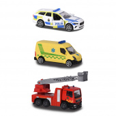 Swedish Emergency Vehicles 3-Pack