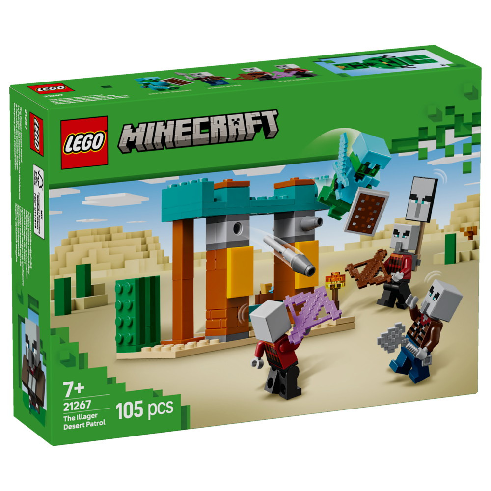 LEGO Minecraft - Pahalaisten aavikkopartio