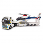 Volvo FH-16 Swedish Police Truck + Helicopter