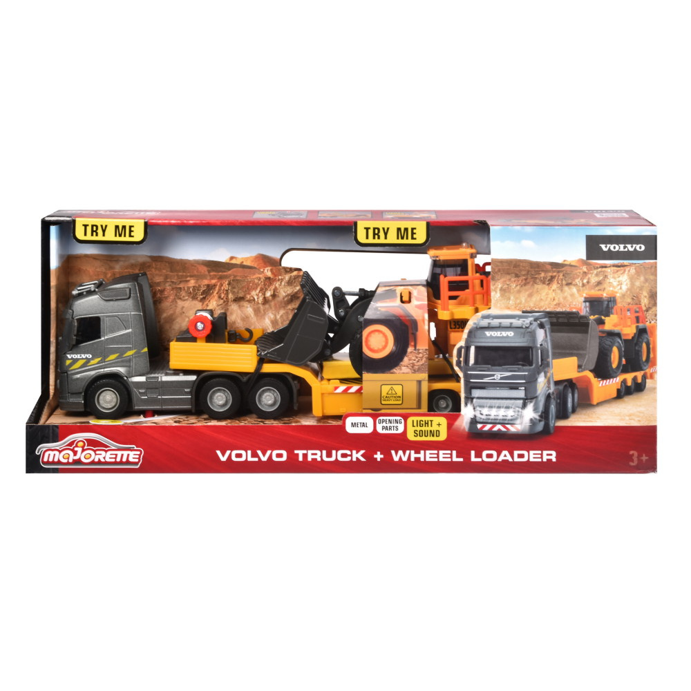 Volvo FH-16 Truck with L350H Wheel Loader