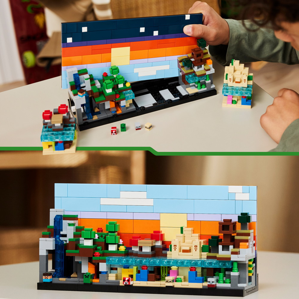 LEGO Minecraft - Minibiomit