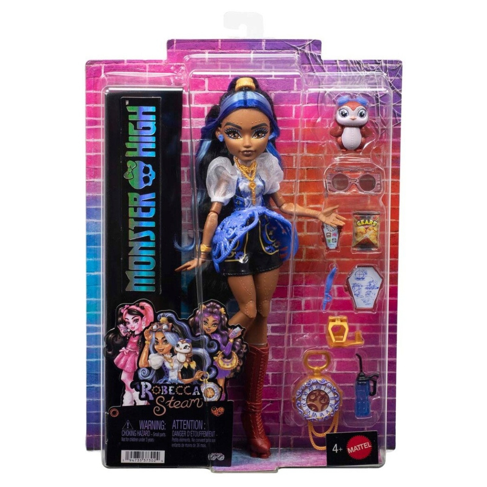 Monster High Docka - Robecca Steam