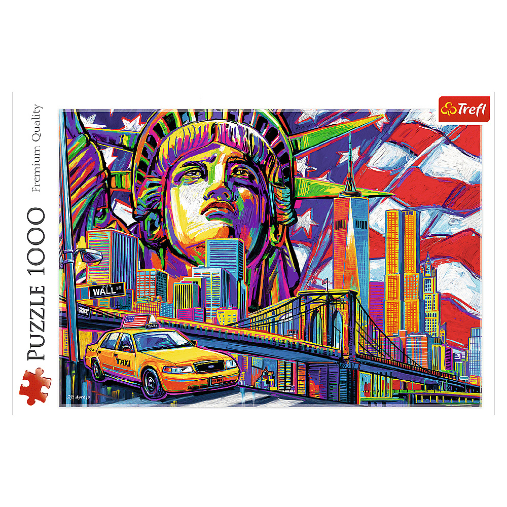 Trefl : Colours of New York 1000 Palaa