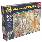 Jan van Haasteren - The Building Site 1500 palaa