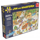 Jan van Haasteren - Wild water rafting 1500 palaa