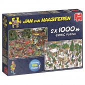 Jan Van Haasteren - Christmas Gifts 2x1000 palaa
