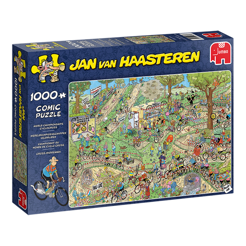 Jan van Haasteren Pussel - World Championships Cyclecross 1000 Palaa