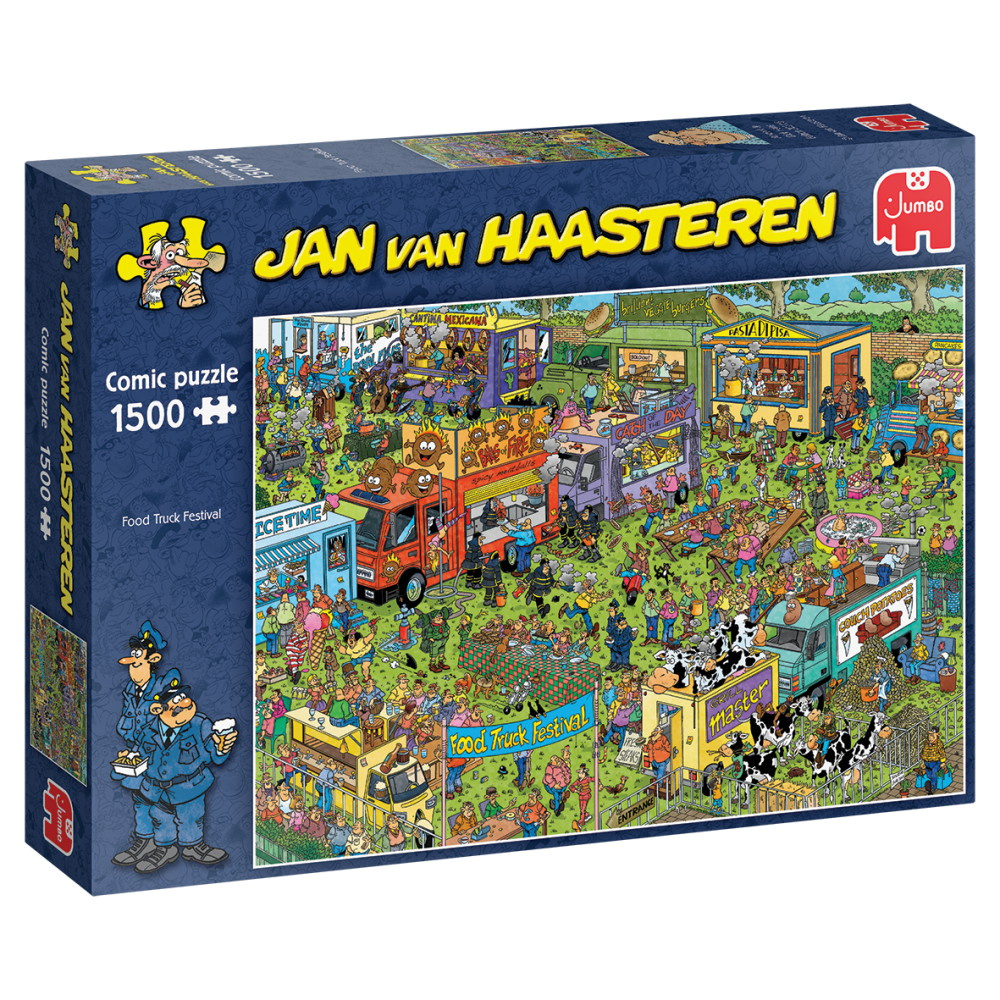 Jan Van Haasteren: Food Truck Festival 1500 Paala