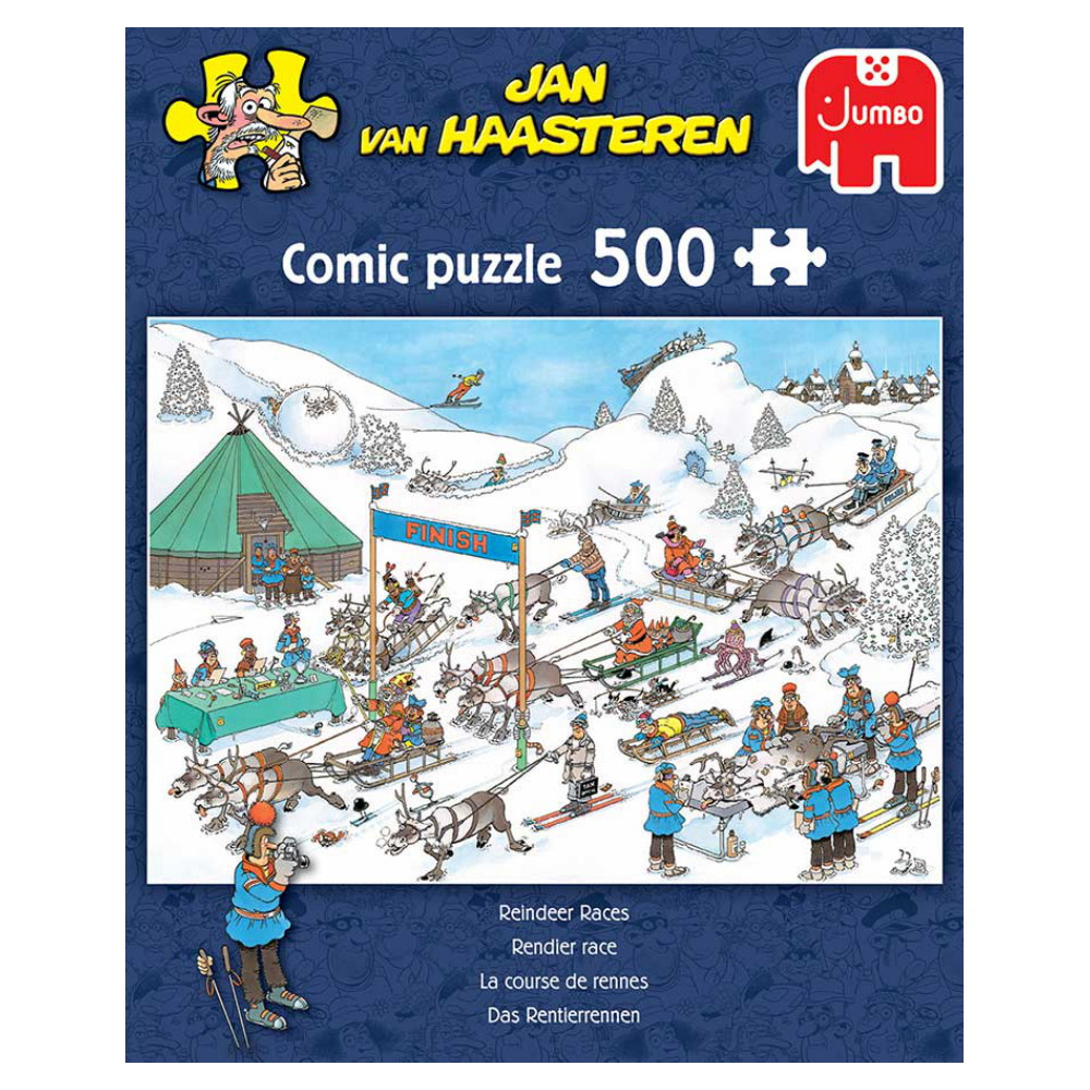 Jan van Haasteren - Reindeer Races 500 palaa