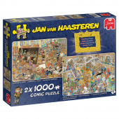 Jan Van Haasteren : A Trip to the Museum 2x1000 Palaa Jan Van Haasteren : A Trip to the Museum 2x1000 Palaa