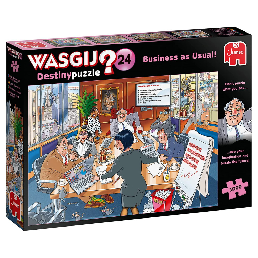 Wasgij? Destiny #24 - Business as Usual! 1000 Palaa