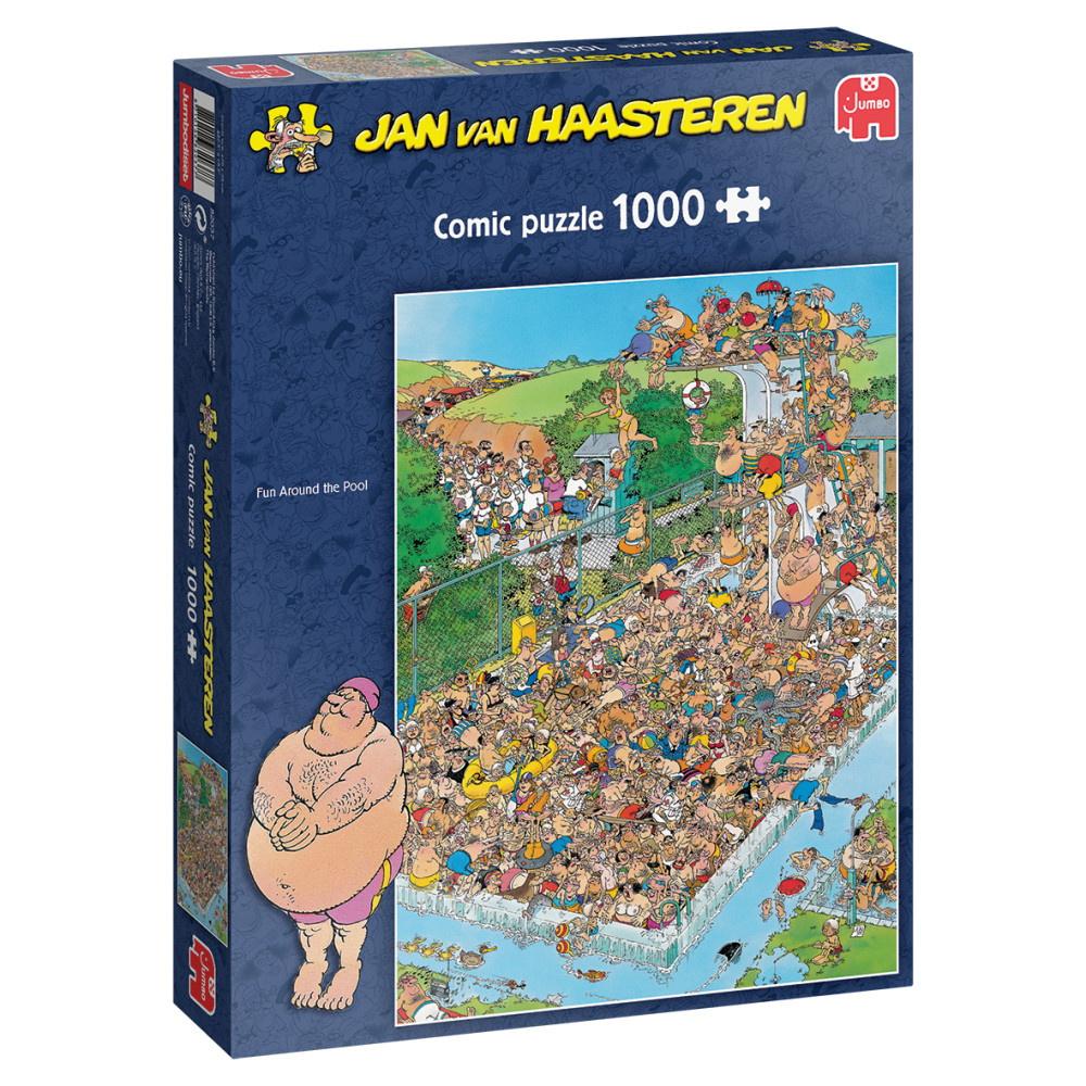 Jan van Haasteren Fun Around The Pool 1000 Palaa
