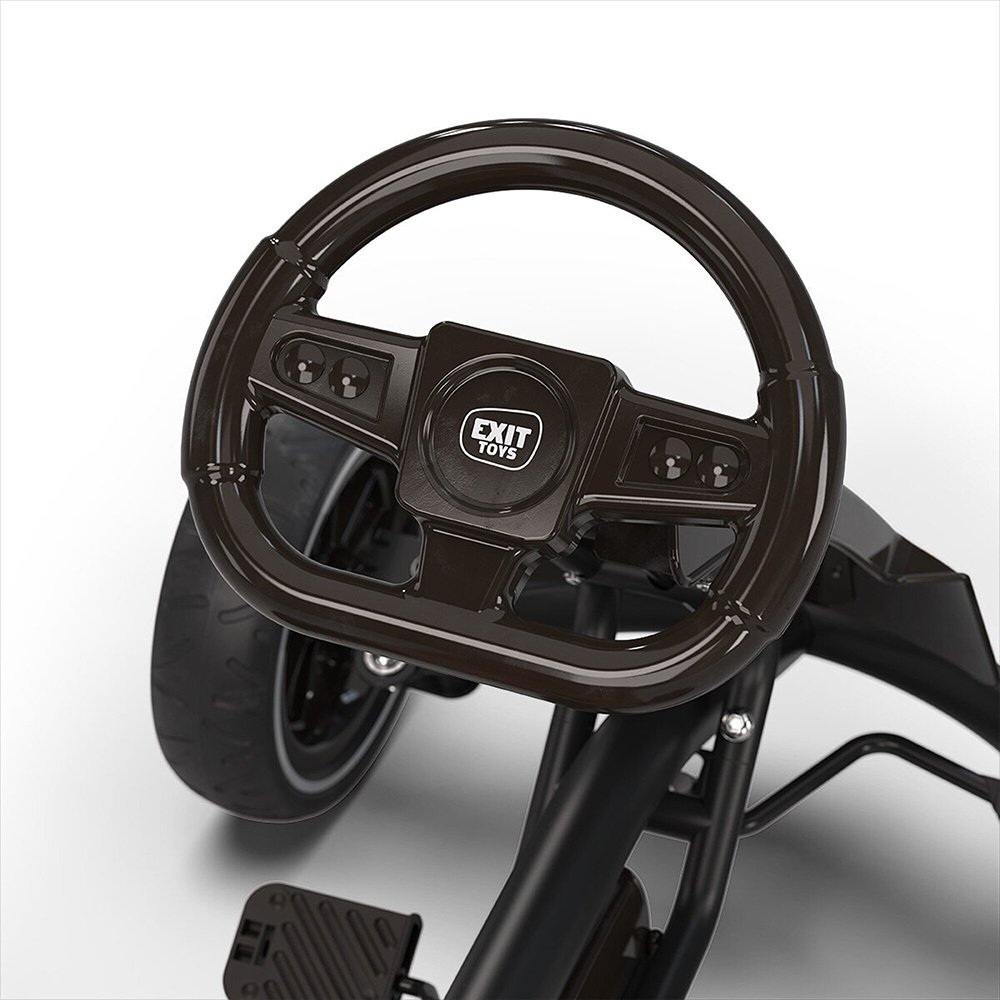 EXIT Foxy Pedal Go-Kart - Espresso Black