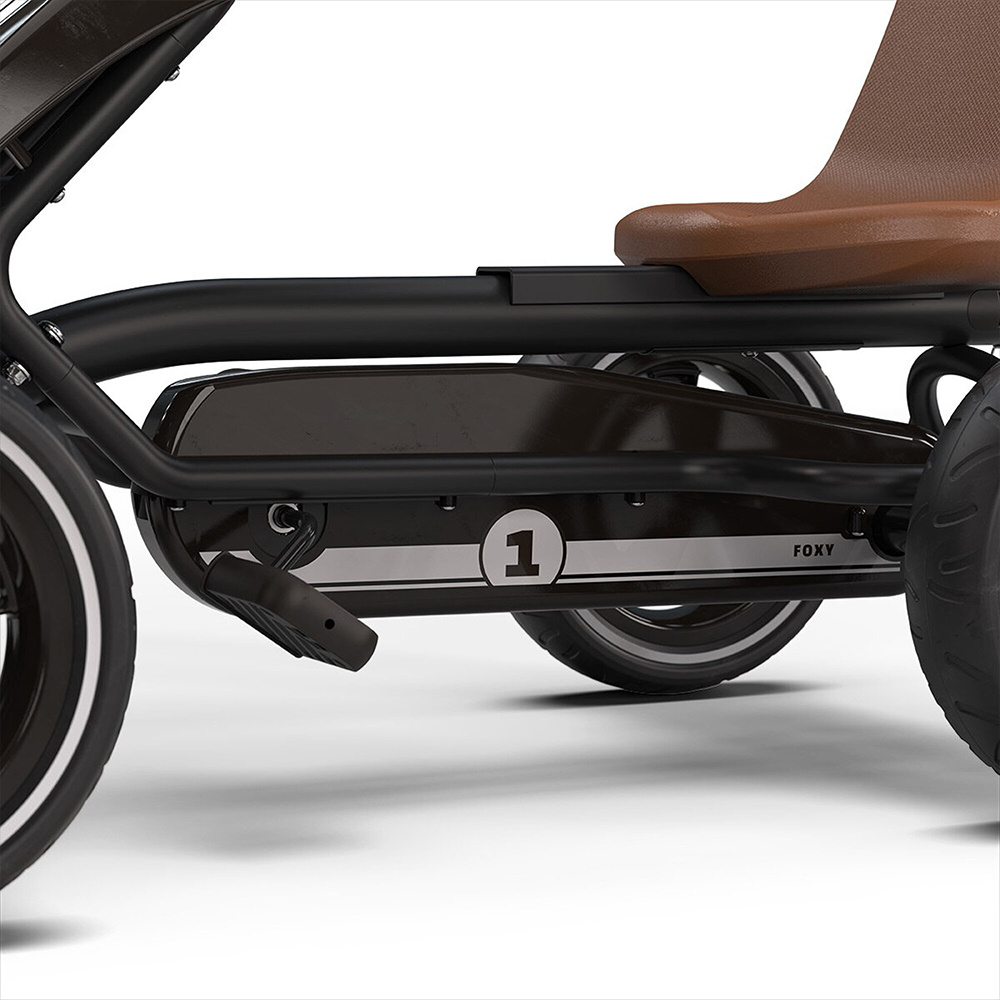 EXIT Foxy Pedal Go-Kart - Espresso Black