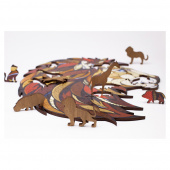 Eco-Wood-Art Palapeli: Lion 100 Palaa