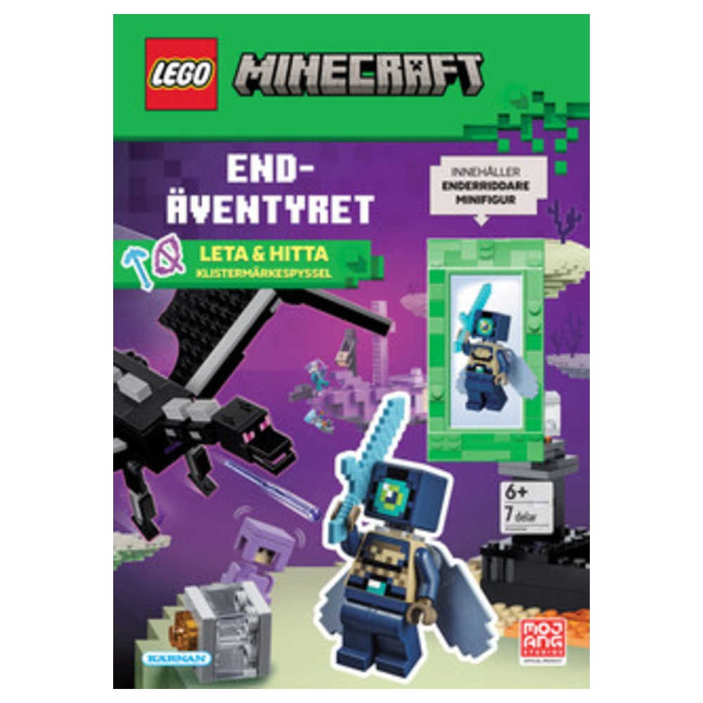 LEGO Minecraft Puuhakirja Endäventyret
