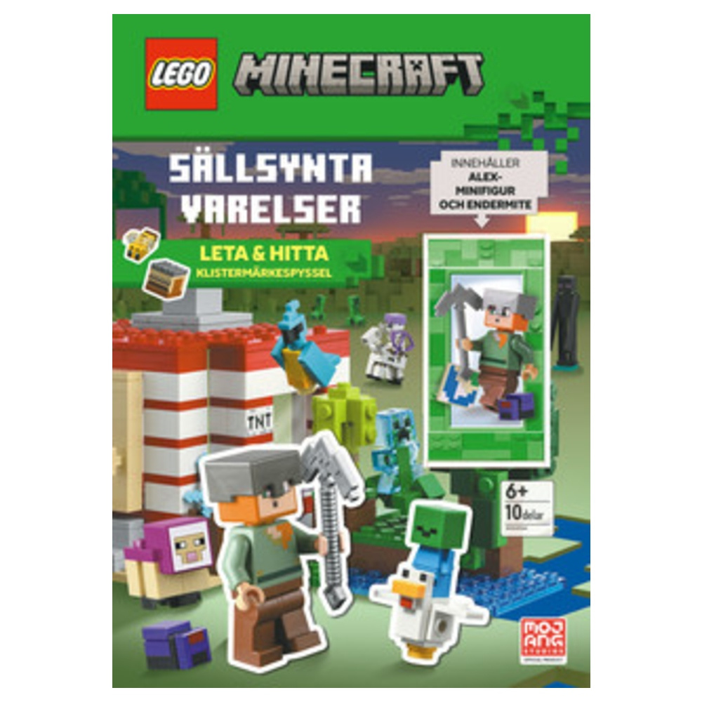 LEGO Minecraft Puuhakirja Harvinaiset olennot