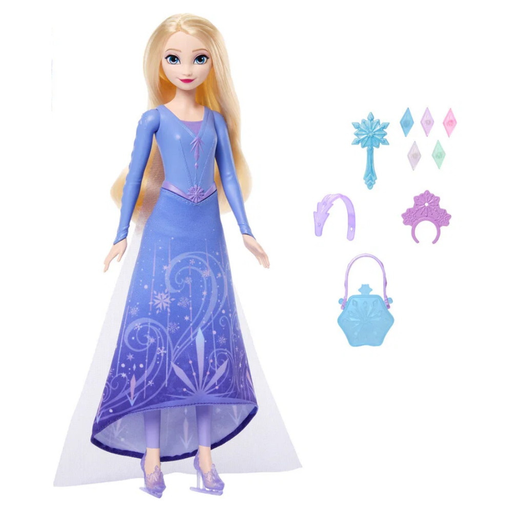 Disney Frozen - Reveal Ice Skating Elsa Fashion Doll