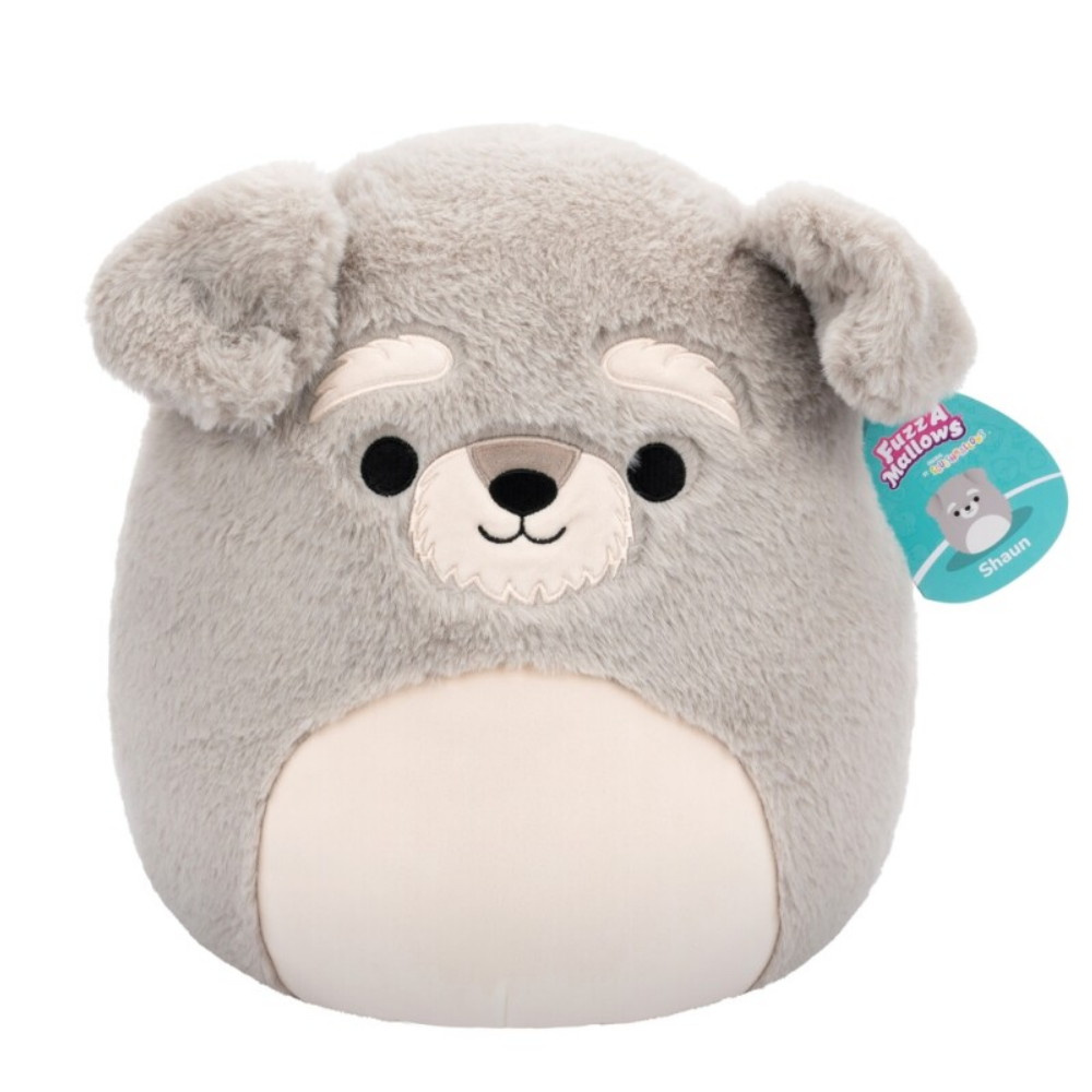 Squishmallows Fuzz A Mallows Shaun Schnauzer 30 cm
